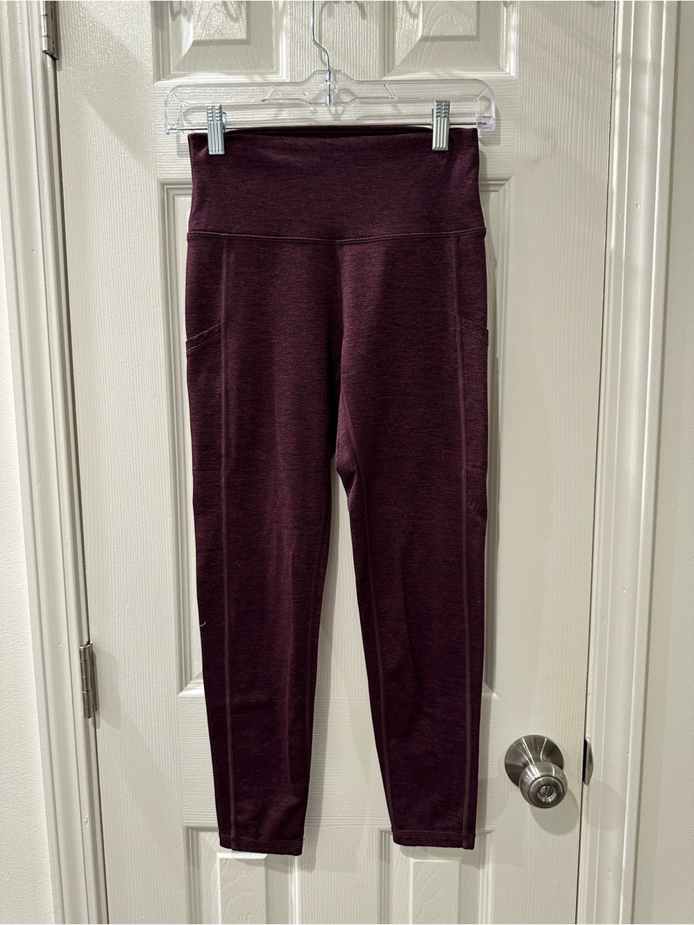 aerie Chill. Play. Move. Plum Performance Leggings
